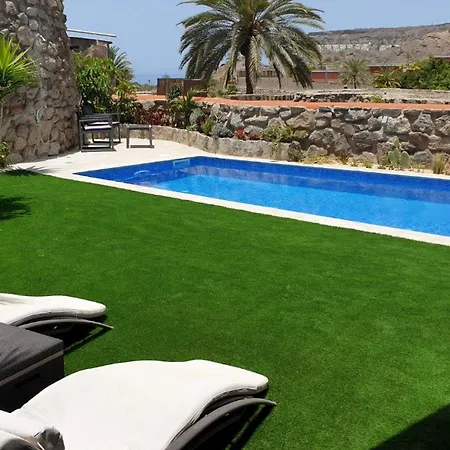 Vakantiehuis Mit Privatpool Fuer 6 Personen Ca, 270 M Sup2 In El Chaparral, Gran Canaria Suedkueste Gran Canaria *